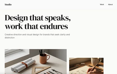 Studio Portfolio